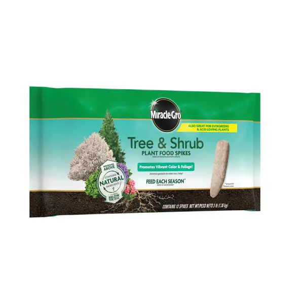 Miracle-Gro Tree and Shrub Plant Food Spikes, 12-Pack - 4851012