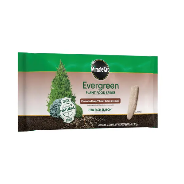 Miracle-Gro Evergreen Plant Food Spikes, 12-Pack - 4851512