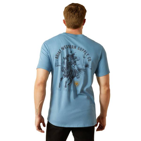 Photo of Men's Blazing Saddle Short Sleeve Graphic Tee