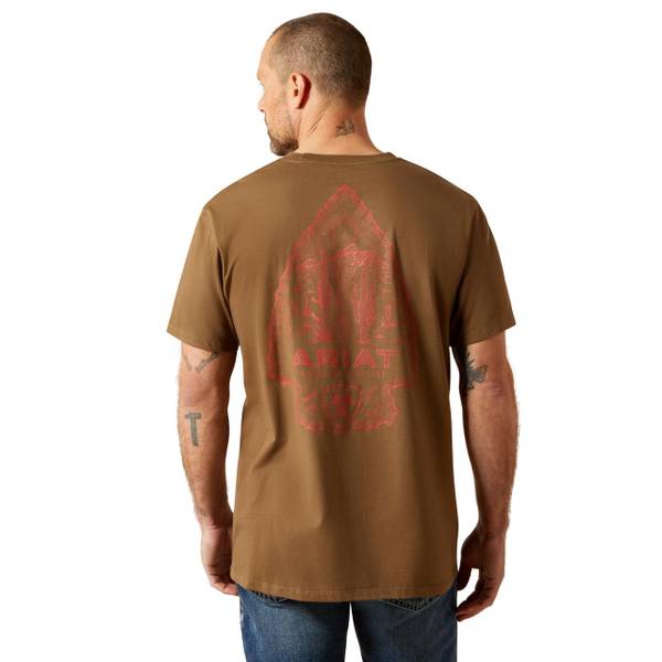 Photo of Men's Stone Arrowhead Short Sleeve Tee
