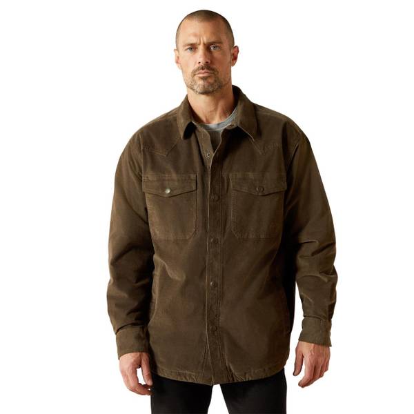 Photo of Men's Retro Corduroy Shirt Jacket