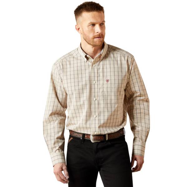 Photo of Men's Wrinkle Free Alarm Classic Fit Long Sleeve Shirt