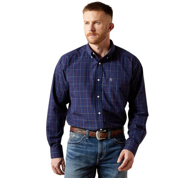 Photo of Men's Wrinkle Free Blaze Long Sleeve Shirt