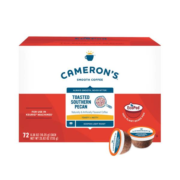 Photo of Cameron's Coffee Toasted Southern Pecan Light Roast - 72ct