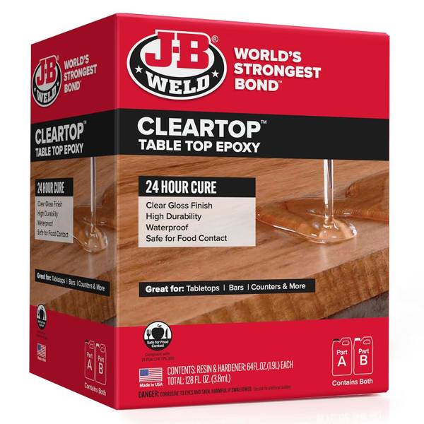 Photo of ClearTop Pour-On Epoxy, 128 fl oz
