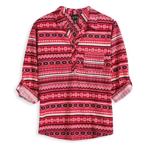 Photo of Women's 3/4 Cinch Sleeve Polo Shirt