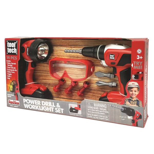Tool Tech Powerized Power Drill & Worklight Set, 25% Off