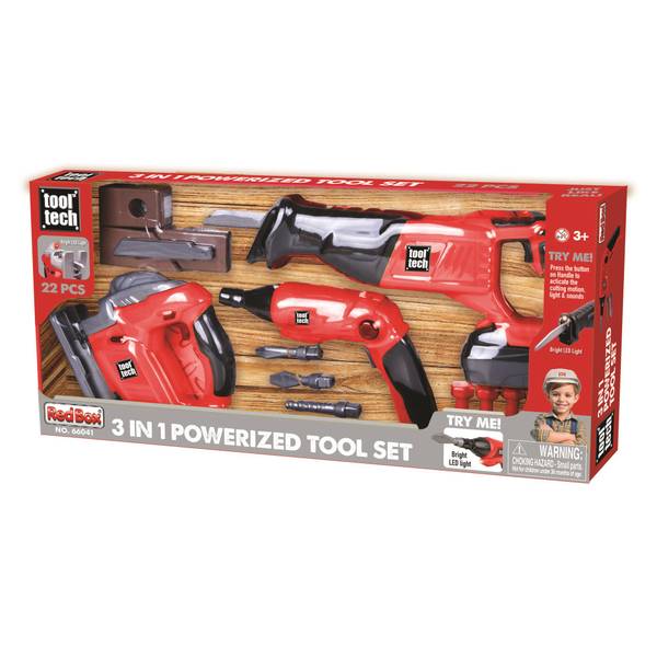 Tool Tech 3 In 1 Powerized Tool Set