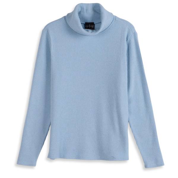 Photo of Women's Long Sleeve Turtleneck Rib Top