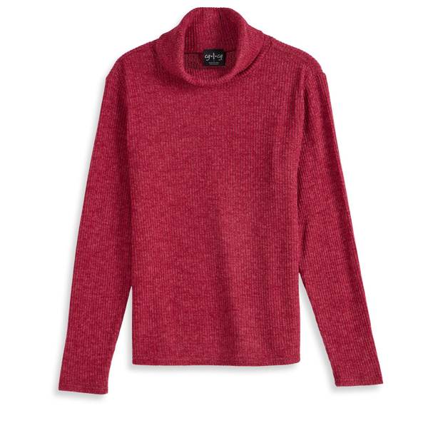 Photo of Women's Long Sleeve Turtleneck Rib Top