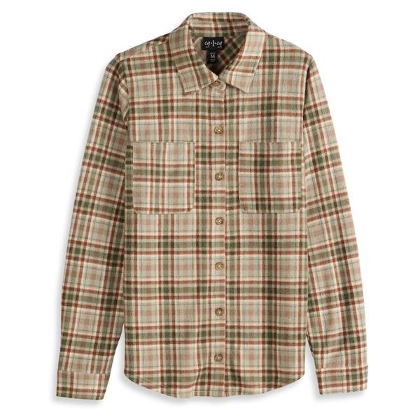 Photo of Women's Long Sleeve Collar Button Front Shirt