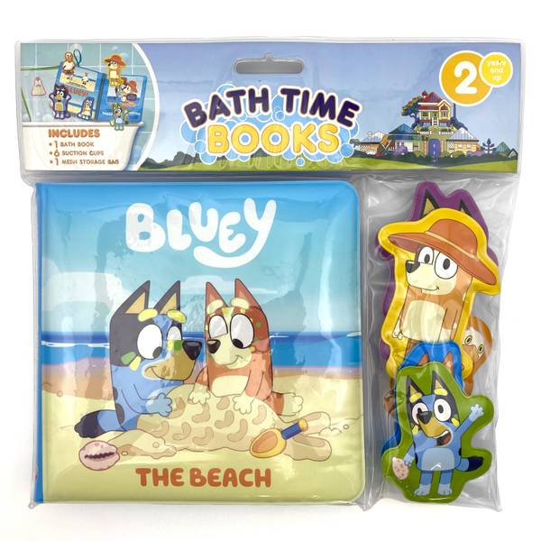 ISBN 9782764370438 product image for Phidal Publishing Inc Bluey Bath Time Book, EVA Bag | upcitemdb.com