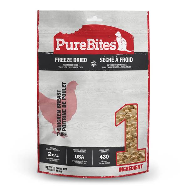 Photo of 5.5 oz Freeze Dried Chicken Breast Cat Treats