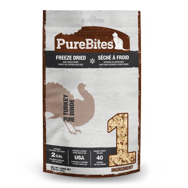 Photo of .92 oz Freeze Dried Turkey Cat Treats