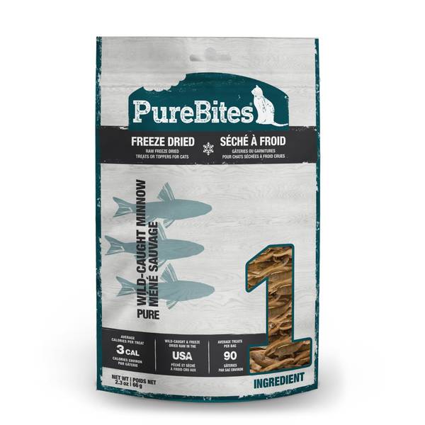 Photo of 2.3 oz Freeze Dried Minnow Cat Treat