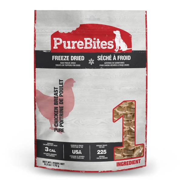 Photo of 6.2 oz Freeze Dried Chicken Breast Dog Treats