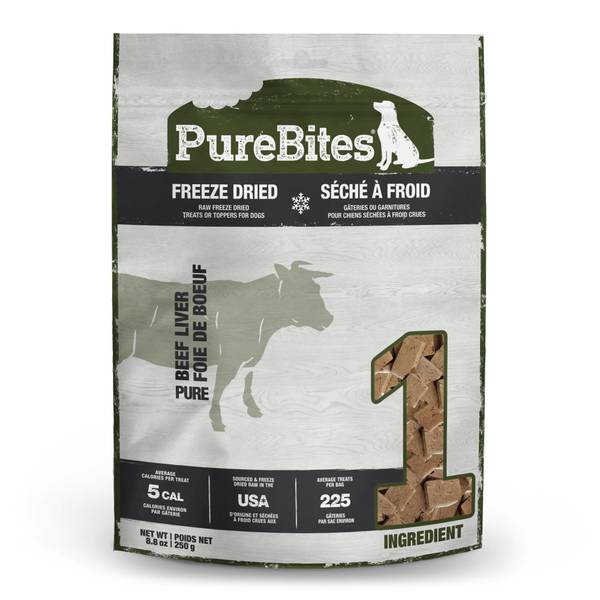Photo of 8.8 oz Freeze Dried Beef Liver Dog Food