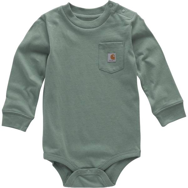 Photo of Infant Long Sleeve Pocket Bodysuit