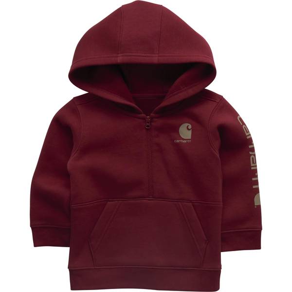Photo of Infant Boys' Long Sleeve Half-Zip Sweatshirt