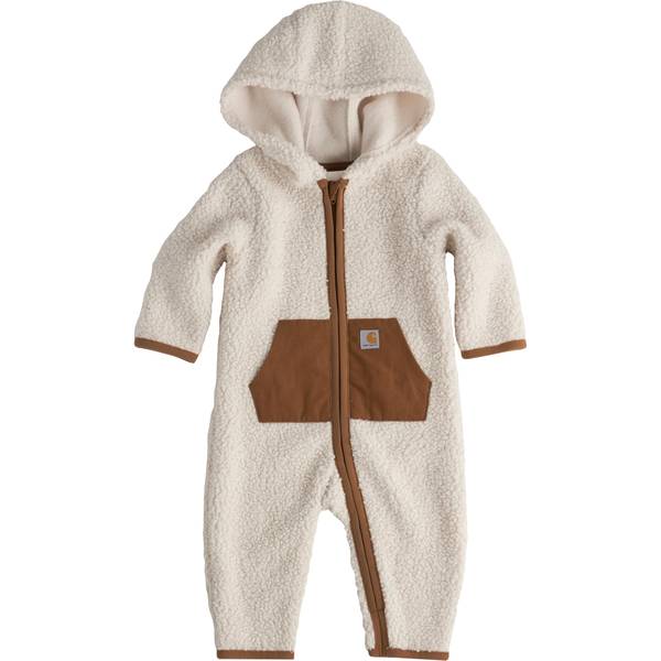 Carhartt Infant Boys Long Sleeve Zip-Front Sherpa Coverall