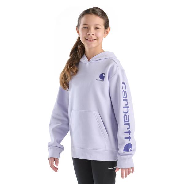 Carhartt Girl's Long Sleeve Graphic Sweatshirt - CA7131-V87-UA1-5