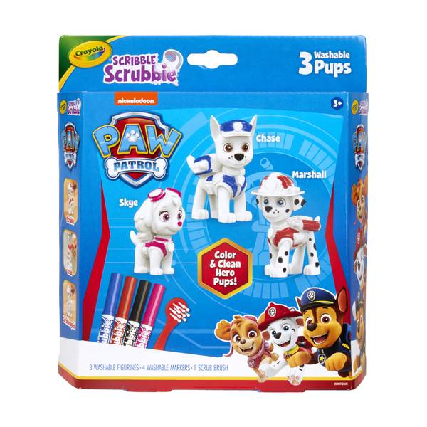 Crayola Scribble Scrubbie Paw Patrol 3ct