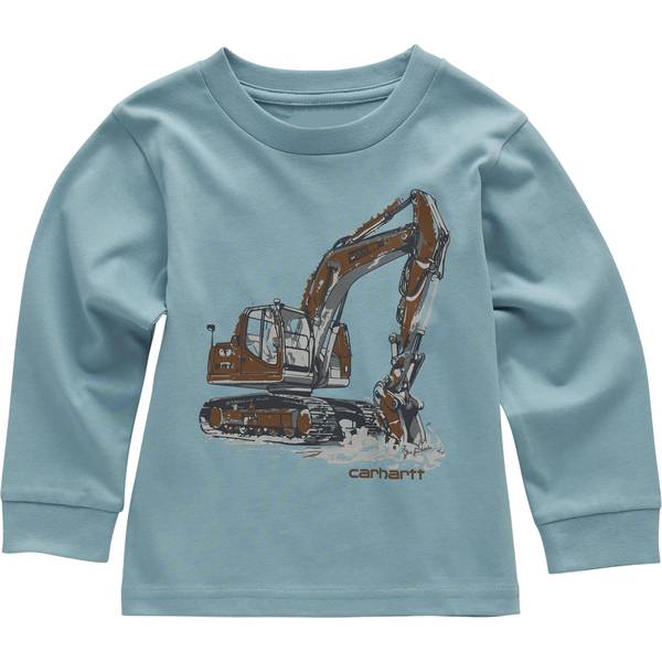 Photo of Boy's Long Sleeve Construction T-Shirt