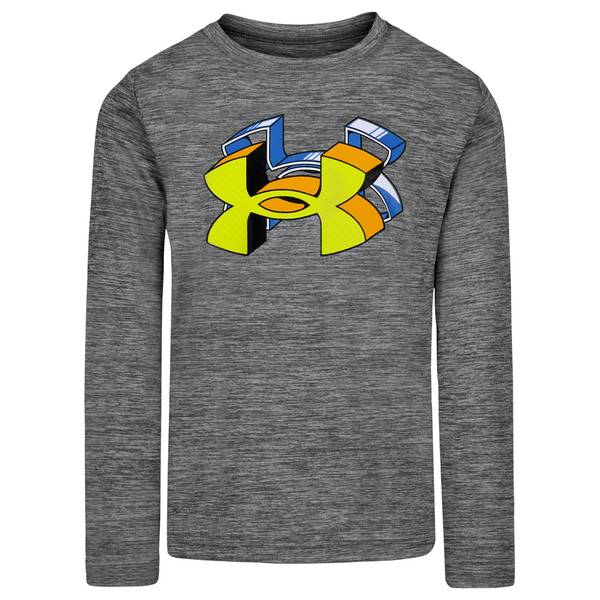 Photo of Boys' HD Logo Twist Tech Long Sleeve Tee