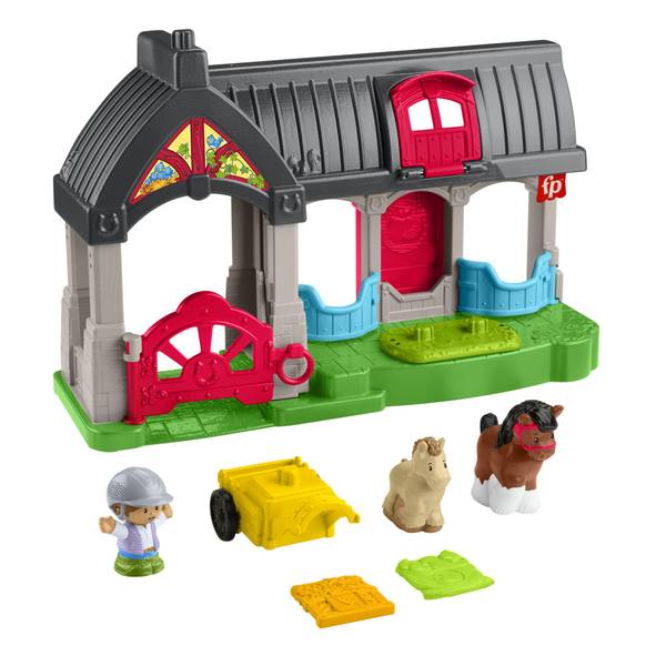 Fisher-Price Little People Friendly Horses Stable HWR84