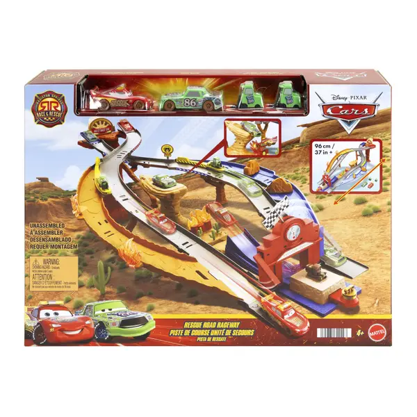 Disney Pixar Raceway Track Set 激レア Amazon.com: Bundle of Mattel Disney Pixar Cars Playset with