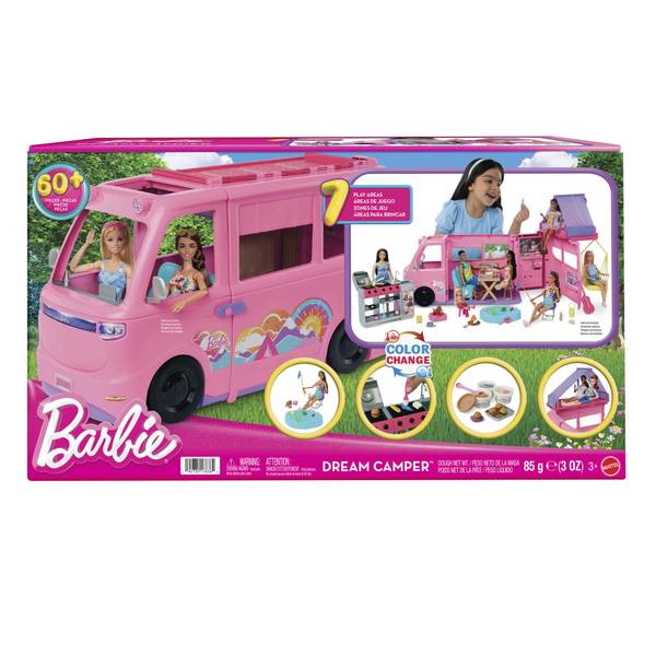 Barbie Dream Camper Vehicle Playset HRJ78 Blain's Farm Fleet