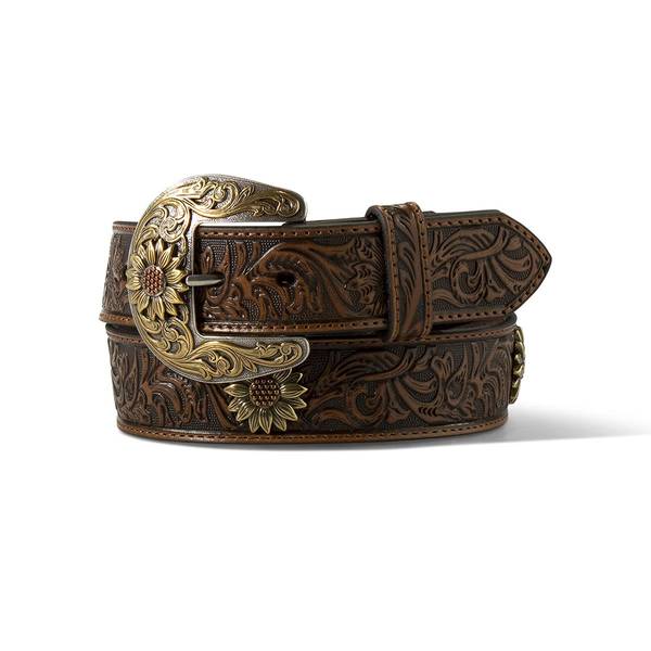 Photo of Ladies Floral Embossed with Sunflower Conchos