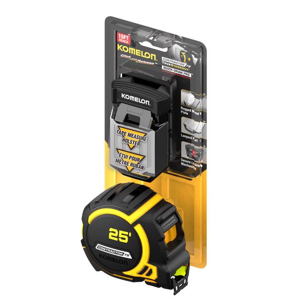 Photo of 25' x 1.25" Contractor TS Tape Measure with Quick Draw Pro Holster