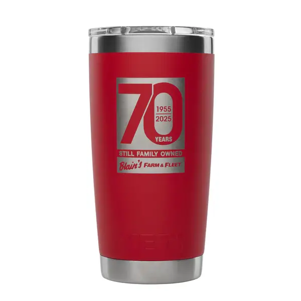 YETI Blain's Farm & Fleet 70th Anniversary 20 oz Rambler