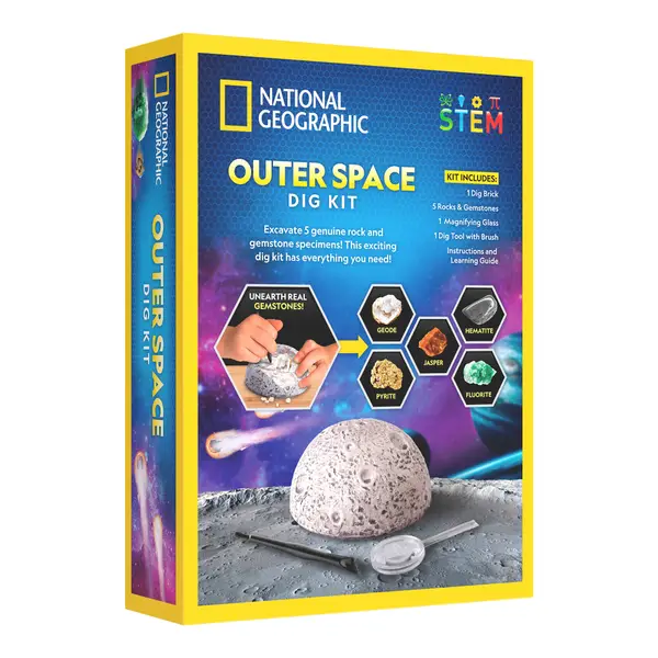 National Geographic Outer Space Dig Kit - RTSPACEDIG | Blain's