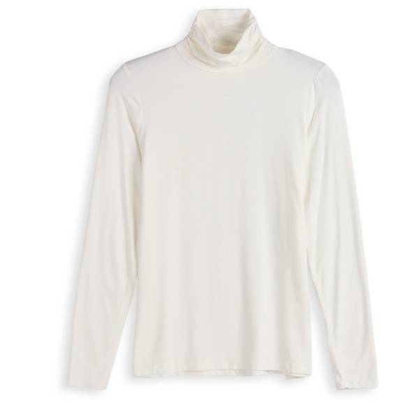 Photo of Women's Long Sleeve Rouche Neck Top