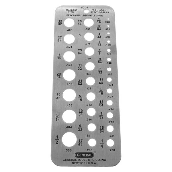 Photo of Fractional Drill Gauge