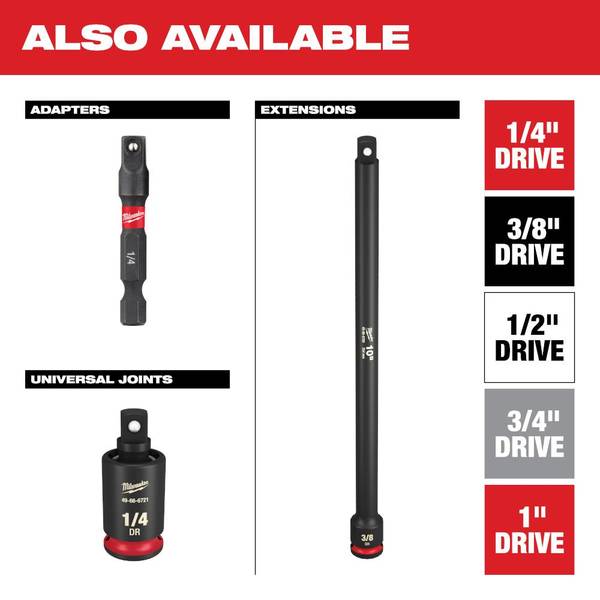 Milwaukee SHOCKWAVE Impact Duty 1/2