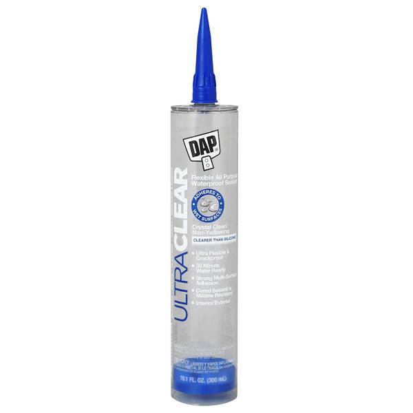 Photo of Ultra Clear Flexible All Purpose Sealant 10.1oz cartridge