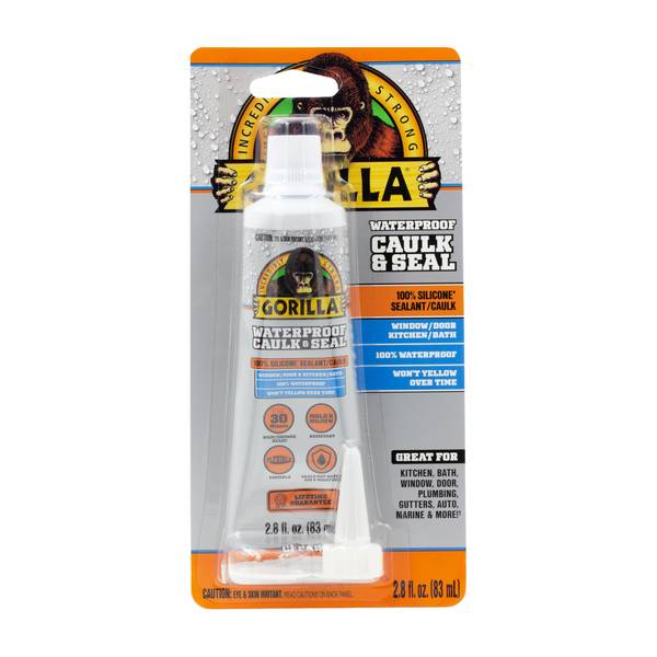 Photo of Waterproof Caulk & Seal Clear 2.8oz