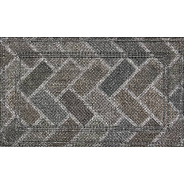 Photo of Soho Herringbone Bricks Doormat 18" x 30"