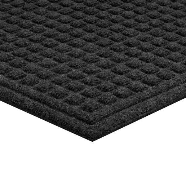 Apache Mills Textures Squares Onyx 2' x 3' - ADEJ | Blain's Farm
