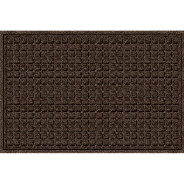 Photo of Textures Squares Walnut 2' x 3' Doormat