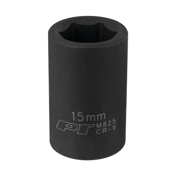 Photo of 1/2" Dr. 15mm 6pt Impact Socket
