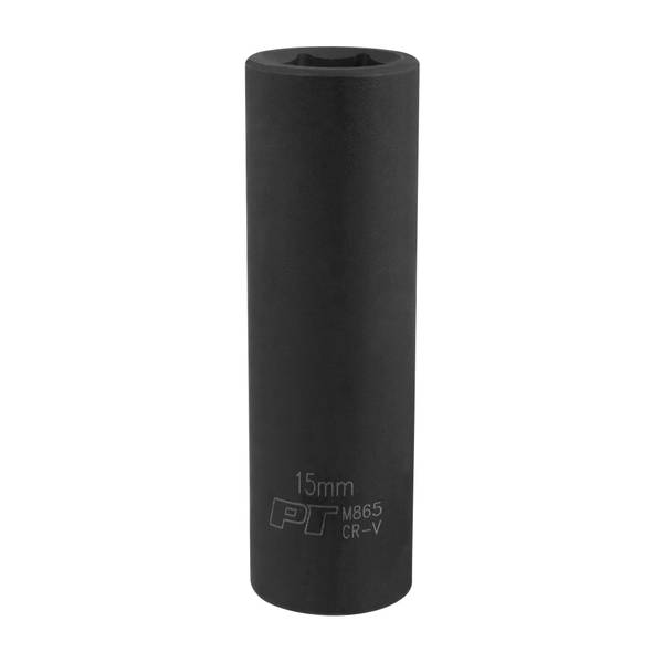 Photo of 1/2" Dr. 15mm 6pt Deep Impact Socket