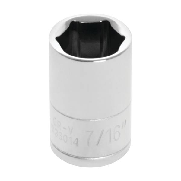 Photo of 1/4" Dr. 7/16" 6pt Socket