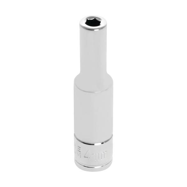 Photo of 1/4" Dr. 4mm 6pt Deep Socket