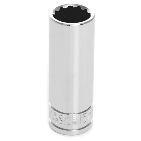 Photo of 3/8" Dr. 15mm 12pt Deep Socket