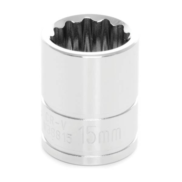 Photo of 3/8" Dr. 15mm 12pt Socket