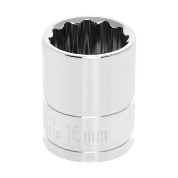 Photo of 3/8" Dr. 16mm 12pt Socket